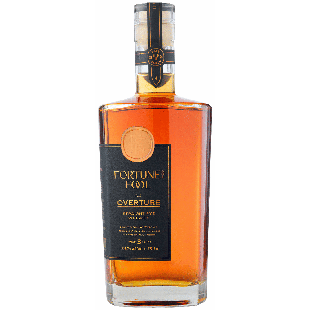 Fortune's Fool The Overture Straight Rye Whiskey 3 Year 750ml bottle