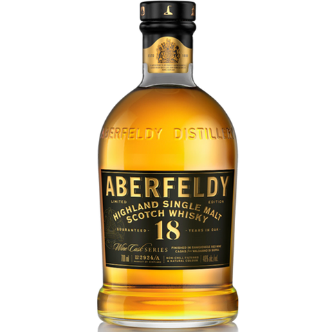Aberfeldy Highland Single Malt Scotch Whiskey - 18 year - Wine Cask Series - Sangiovese 2026 750 ml
