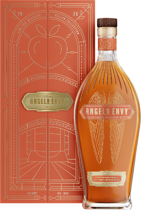 Angel's Envy Cellar Collection Peach Brandy Finished Rye 750ml