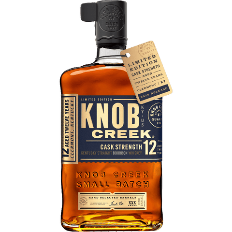 Knob Creek Cask Strength 12 year Bourbon Whiskey 750ml