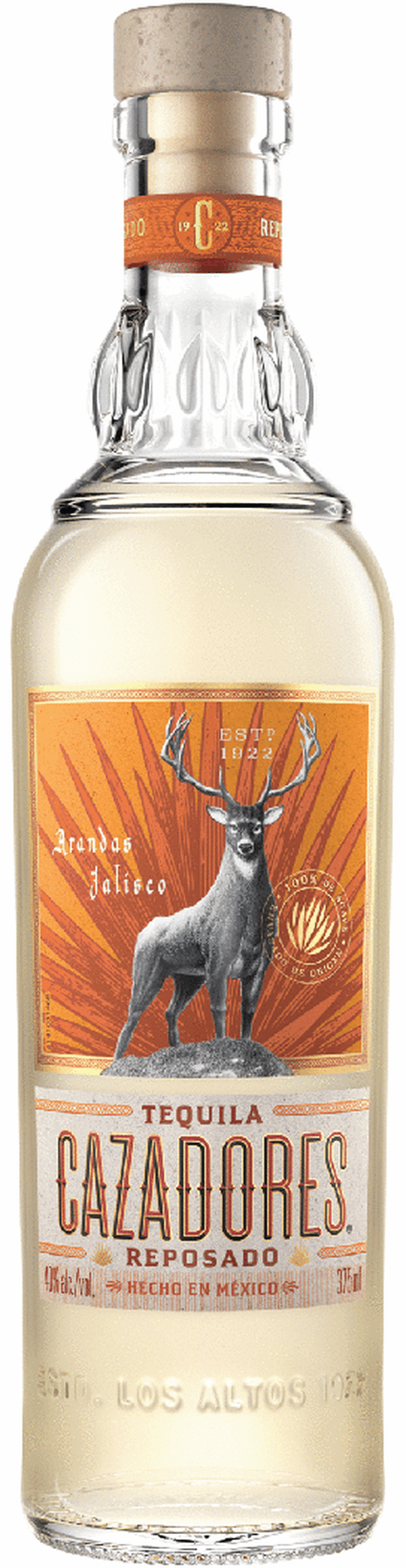 Cazadores Tequila Reposado 375 ml bottle