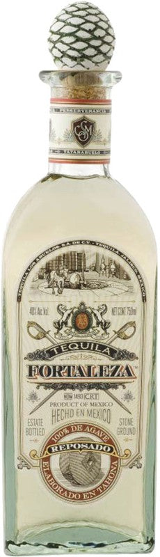Fortaleza Reposado Tequila bottle