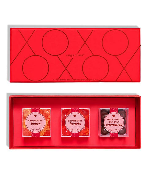 Sugarfina XOXO Bento Love Letters 2021 3pc