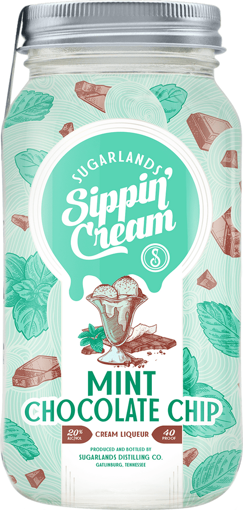 Sugarlands Distilling Company Mint Chocolate Chip Sippin’ Cream 750ml