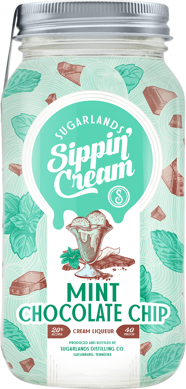 Sugarlands Distilling Company Mint Chocolate Chip Sippin’ Cream 750ml