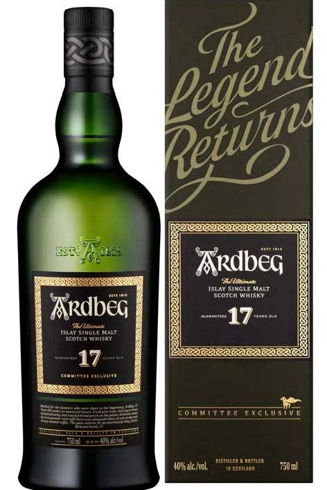Ardbeg The Ultimate Islay Single Malt Scotch Commitee Exclusive 17 year 750 ML