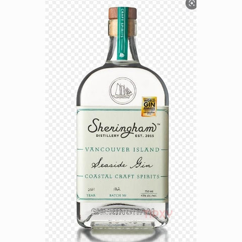 Sheringham Distillery Vancouver Island Seaside Gin Coastal Craft Spirit Batch 1760 750 ml