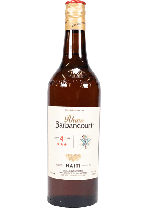 Rhum Barbancourt 3 Star Haitian 4 year 750ml