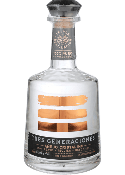 Tres Generaciones Anejo Cristalino Tequila 750 ml