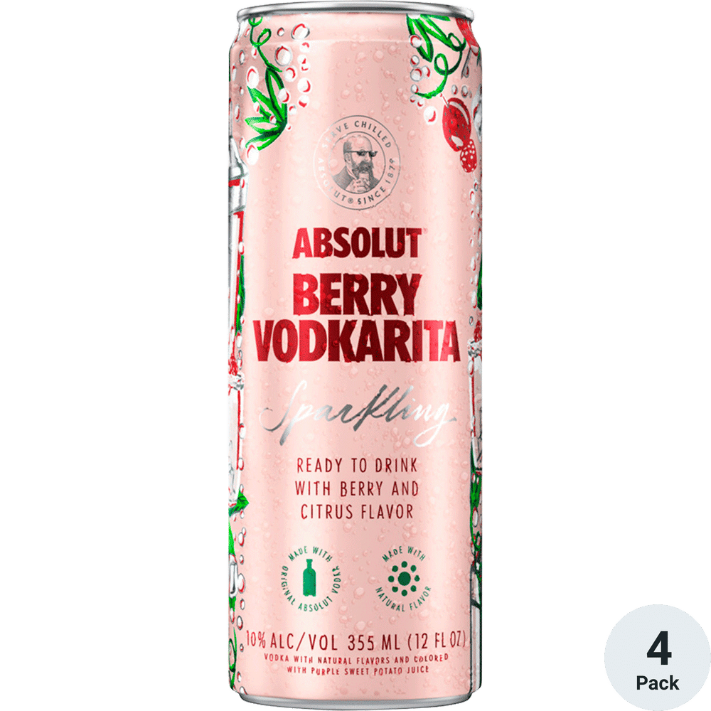 Absolut Cocktail Berry Vodkarita 355ml