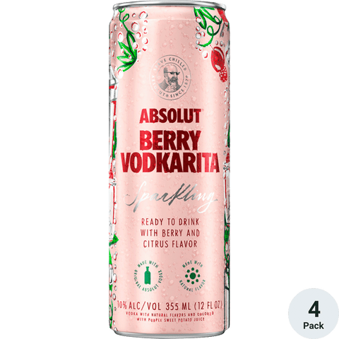 Absolut Cocktail Berry Vodkarita 355ml