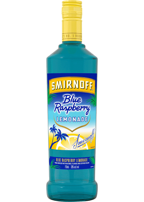 Smirnoff Blue Raspberry Lemonade 750ml
