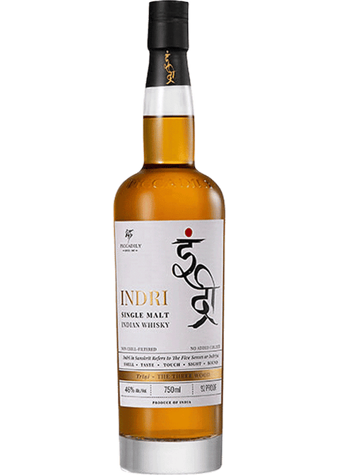 Indri Single Malt Indian Whisky 750ml