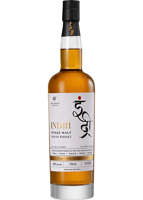 Indri Single Malt Indian Whisky 750ml