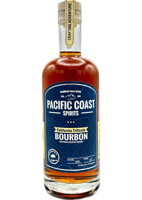 Pacific Coast Sprits California Triticale Bourbon 750 ML