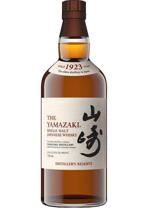 The Yamazaki Single Malt Japanese Whiskey Distiller's Reserve 750ml