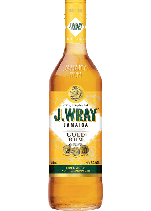 J Wray Gold Rum 750ml