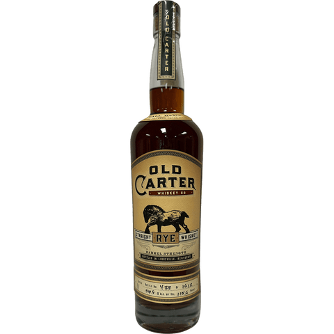 Old Carter Straight Rye Whiskey Batch #11 750 ml