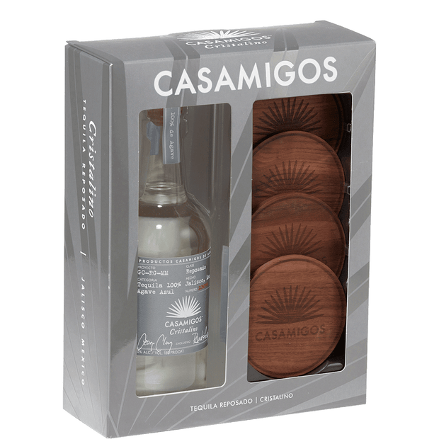 Casamigos Cristalino Reposado with Coasters 750 ml