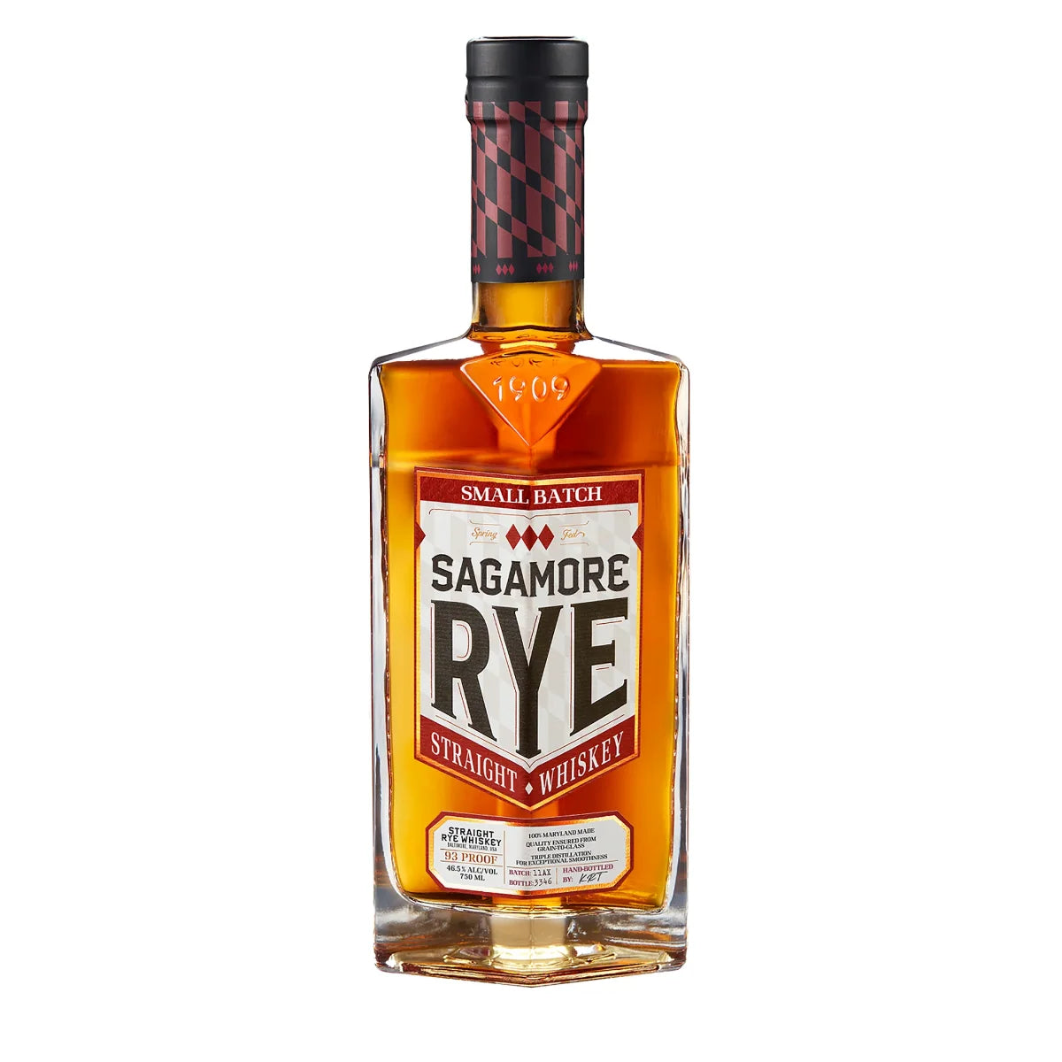 Sagamore Rye Small Batch Straight Rye Whiskey 750ml