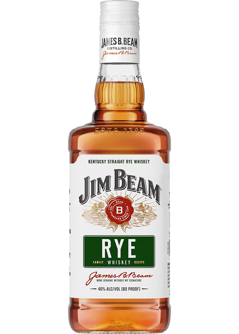 Jim Beam Rye 80 Proof 750ml