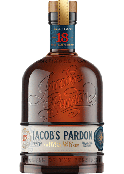 Jacob's Pardon Small Batch American Whiksey No 3 18 year 750 ML