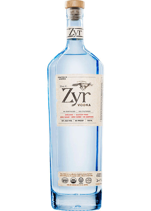 Zyr Organic Vodka 750ml