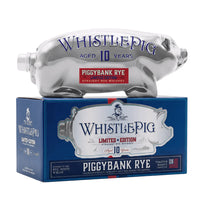Whistlepig Piggybank RYE, White & Blue 10 year 1L