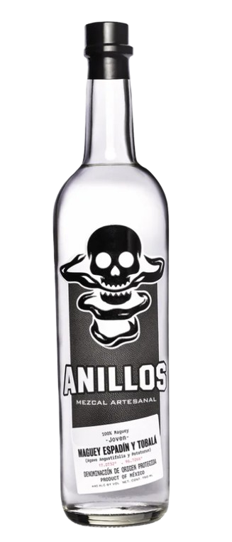 Anillos Mezcal Ensamble Espadin Tobala artesanal mezcal 750ml bottle