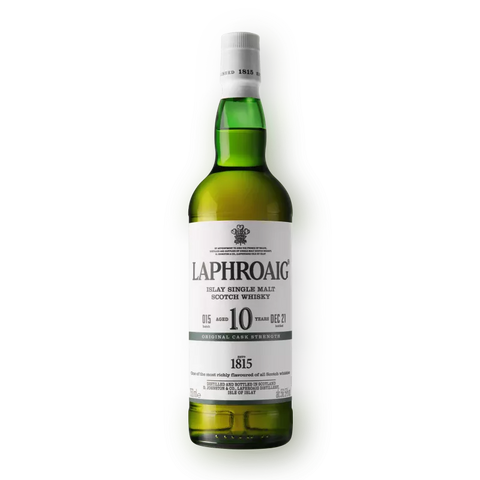 Laphroaig Islay Single Malt Scotch Original Cask Strength (Batch 015) 10 year 750ml