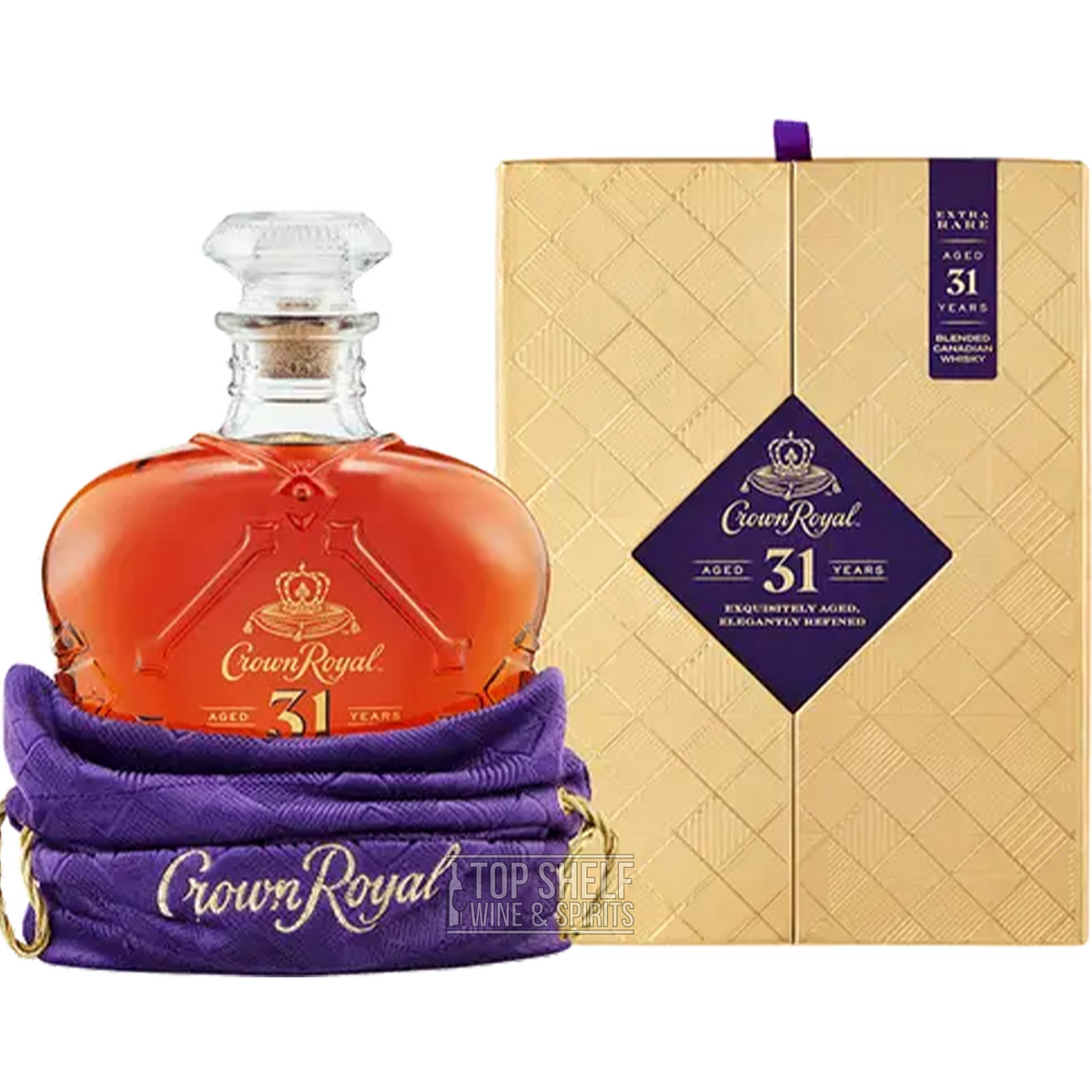 Top Shelf Crown Royal Extra Rare 31 year 750ml