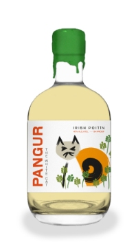 Killowen Pangur Bourbon Wood Rested Irish Poitin 700ml bottle