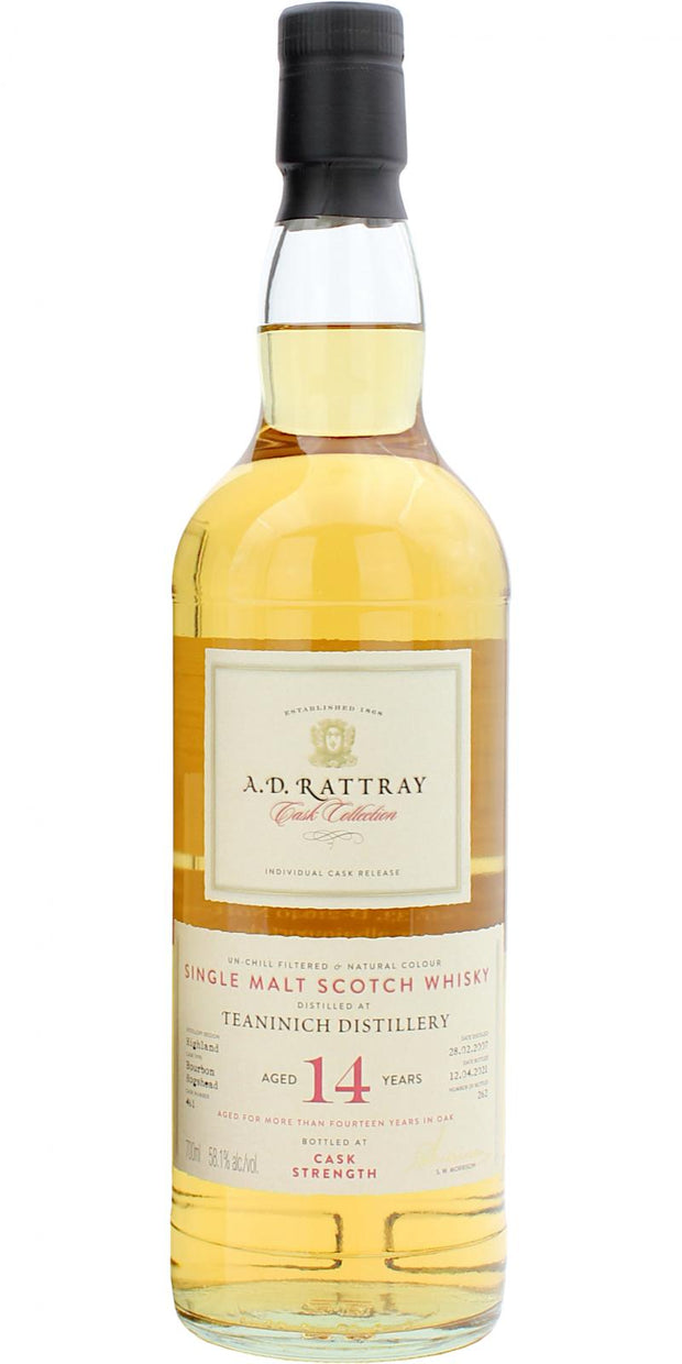 AD Rattray Teaninich Distillery 16 yr Single Malt Scotch 750ml