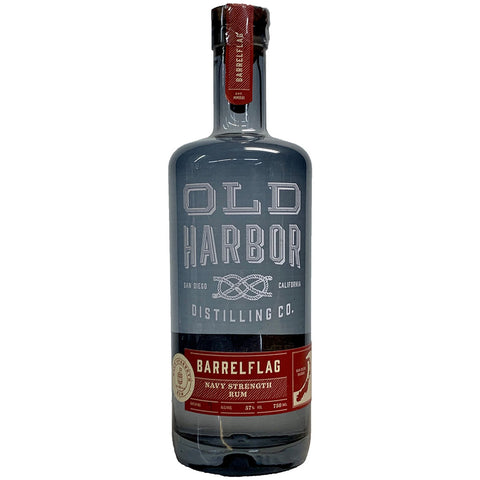Old Harbor Barrel Flag Navy Strength Rum 750ml