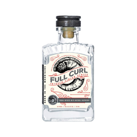 Full Curl Vodka Infused with Natural Raspberry 750ml bottle
