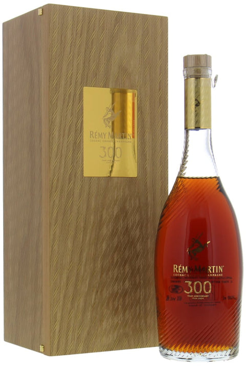 Remy Martin 300th Anniversary Coupe Grande Champagne Cognac decanter and wooden box 700ml