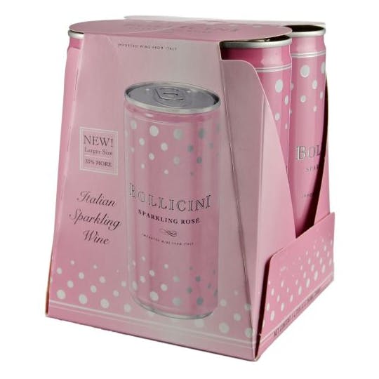 Bollicini Sparkling Rose (4 Pack) 250 ml