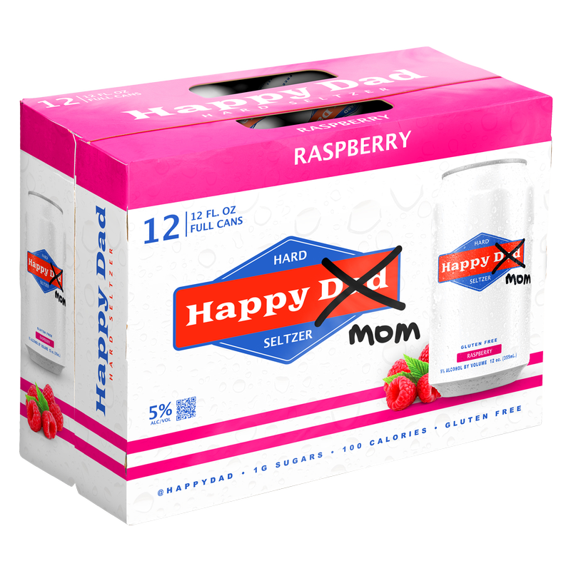 Happy Dad Raspberry (12 pack) 255ml