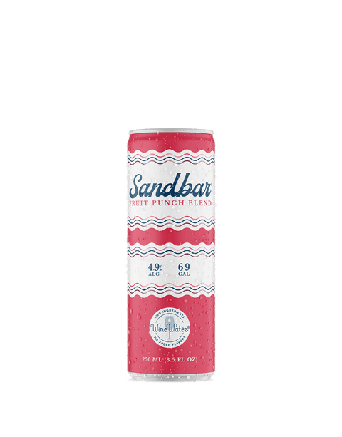 Wine Water Sandbar Fruit Punch Blend ( 6 Pack) 250 ML