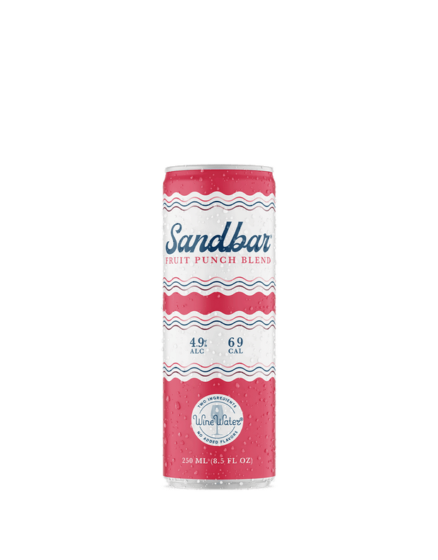 Wine Water Sandbar Fruit Punch Blend ( 6 Pack) 250 ML