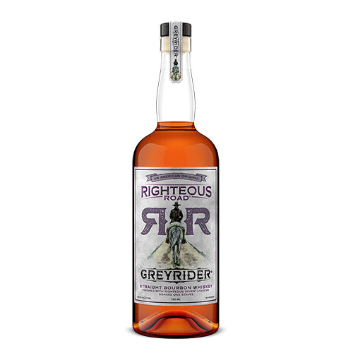 Righteous Road Greyrider Straight Bourbon Whiskey 750ml bottle