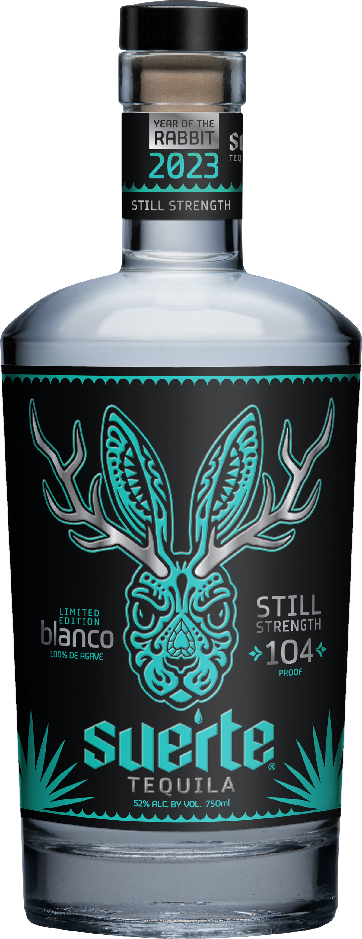 Suerte Still Strength Blanco Tequila 750ml