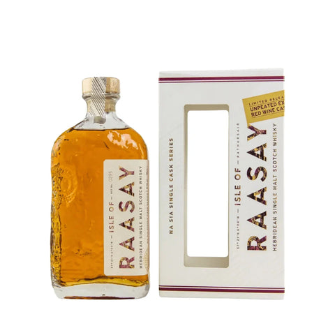 Isle of Raasay Unpeated Ex-Bordeaux Red Wine Cask 700ml bottle