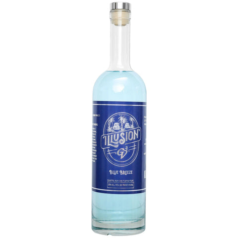 GV3 Luxury Spirits Illusion Blue Breeze 750ml
