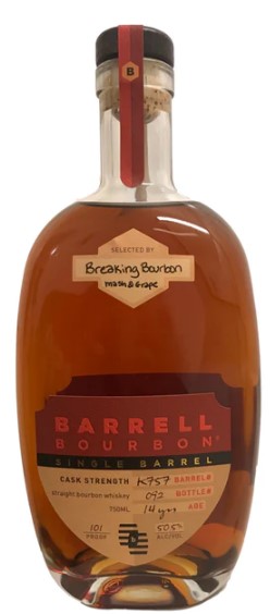 BBS X Barrell - Single Barrel Bourbon N134 Samara's Pick 750 ml