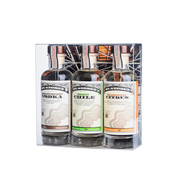 St George Gift Set 3 vodka pack 200ml