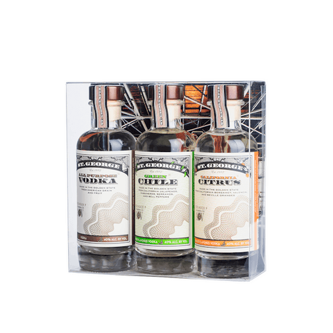 St George Gift Set 3 vodka pack 200ml