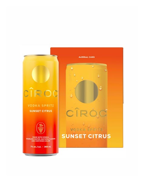 Ciroc Summer Citrus Vodka Spritz 4x355ml