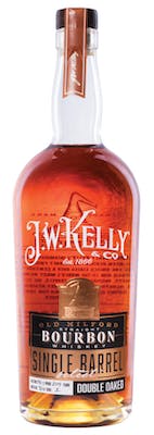 J.W Kelly and Co Old Milford Straight Bourbon Single Barrel Doubled Oaked 750 ml
