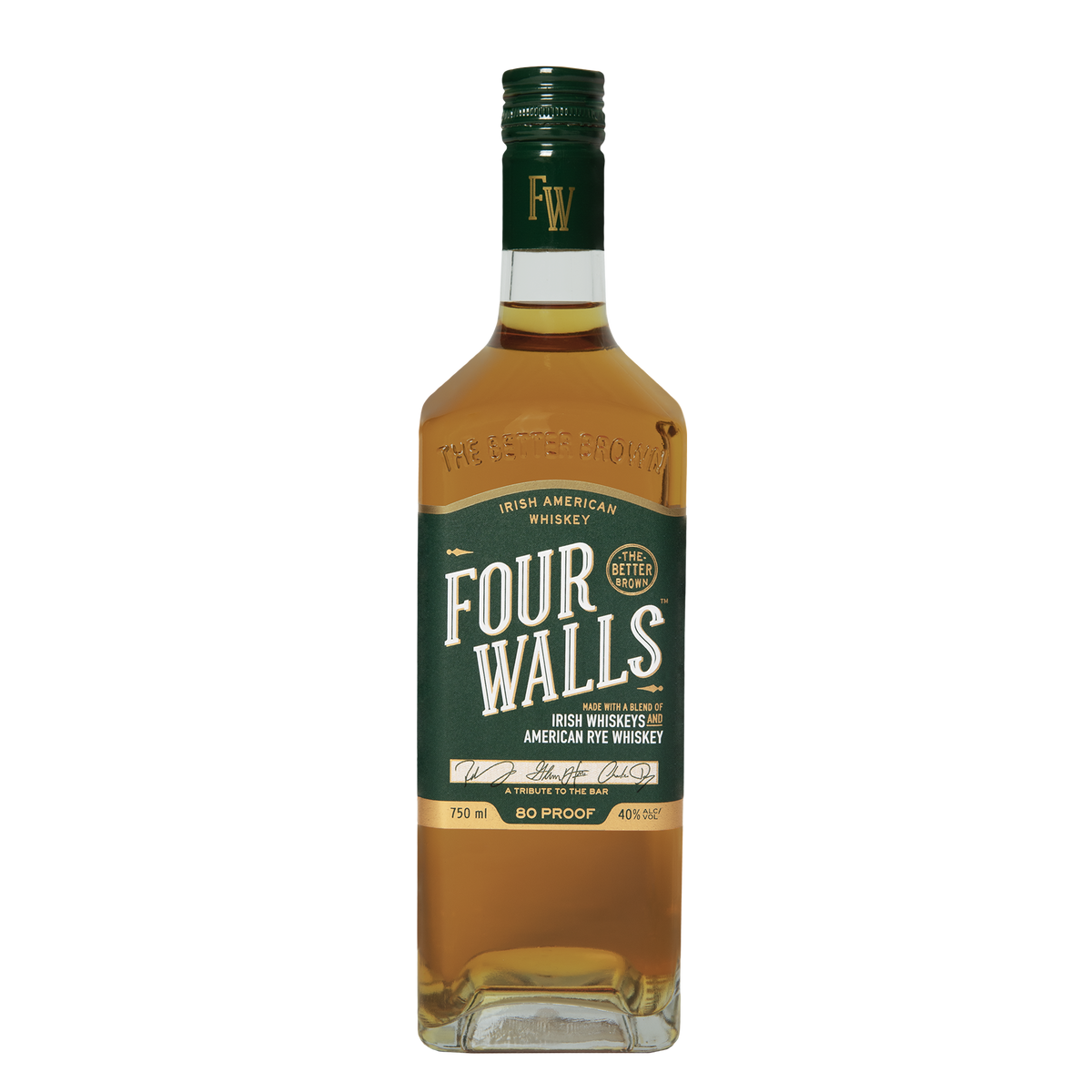 Four Walls Irish American Rye Whiskey 750 ML